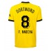 Günstige Borussia Dortmund Felix Nmecha #8 Heim Fussballtrikot 2023-24 Kurzarm